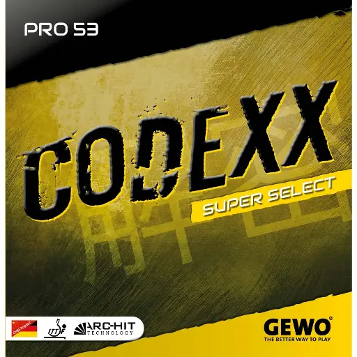 GEWO Rubber Codexx PRO SuperSelect 53
