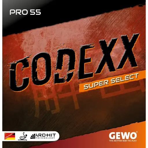 GEWO Rubber Codexx PRO SuperSelect 55